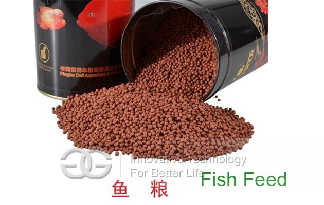 Fish food extruder machine