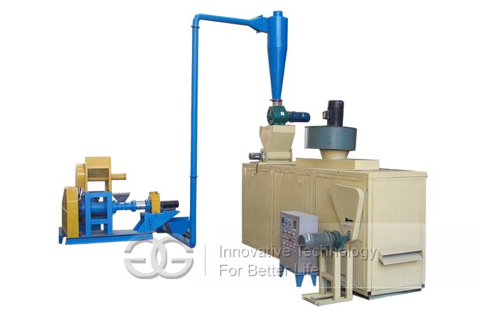 Fish food pellet machine