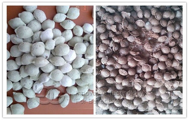 Roll-type organic fertilizer making machine