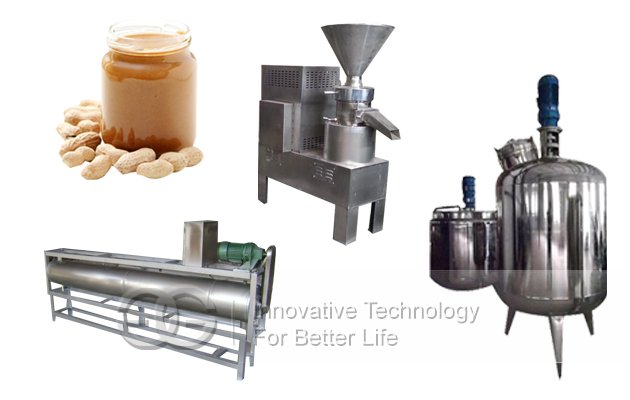 Peanut butter Making Machine Production Process