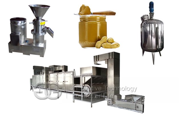 High Efficiency Peanut Butter Production line(500 kg/h）