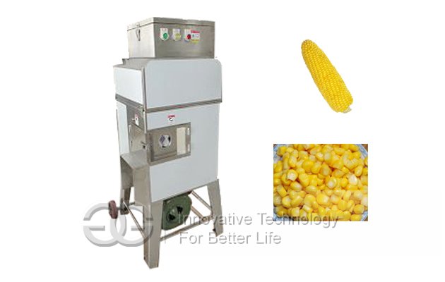 Commercial frozen corn shelling machine