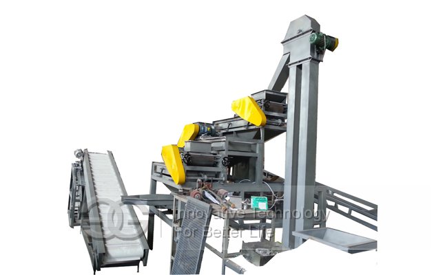 Almond Shelling Machine