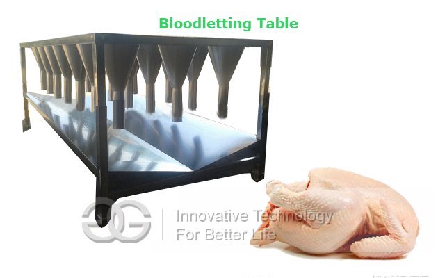 Chicken Bloodletting Machine