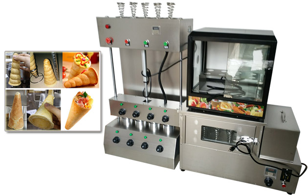 Cone Pizza Making Machine