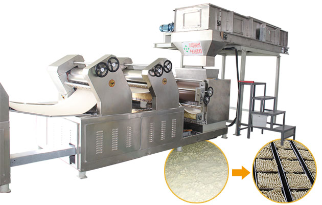 Automatic Fried Instant Noodle Manufacturing Plant