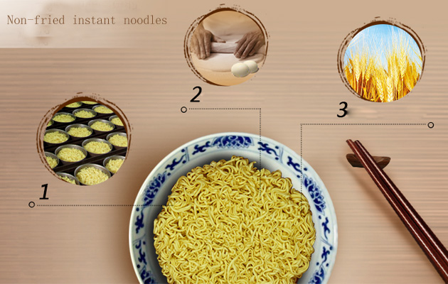 Non-fried Instant Noodle Making Production Line