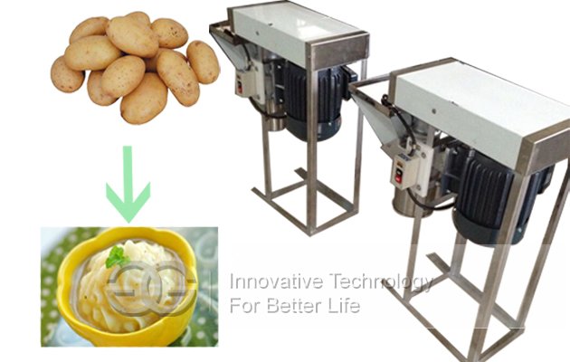 Potato Garlic Paste Crushing Making Machine