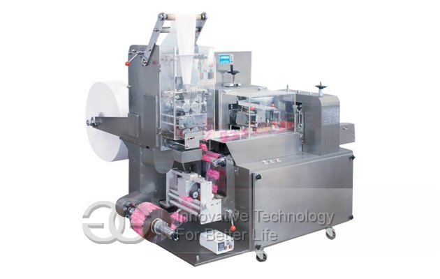 Single Wet Tissue Packaging Machine