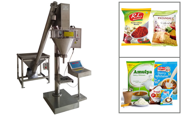 Semi Automatic Juice Spices Powder Filling Packing Machine