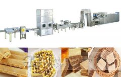 Wafer Biscuit Processing Line Gas Type