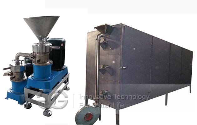 Hot selling 500 kg/h Sesame Butter Production Line with High Quality