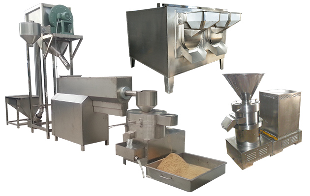 Advanced 1000 kg/h Sesame Tahini Production Line for Sell