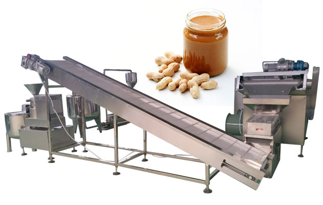 Automatic Small Scale Peanut Butter Production line 100 kg/h