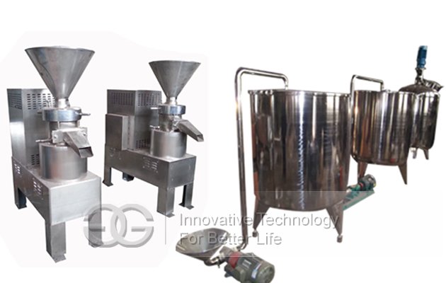 Hot Selling 300kg/h Sesame Tahini Production Line with Good Quality