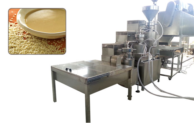 Hot Selling 300kg/h Sesame Tahini Production Line with Good Quality