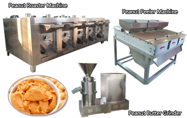 Industrial Peanut Butter Processing Line