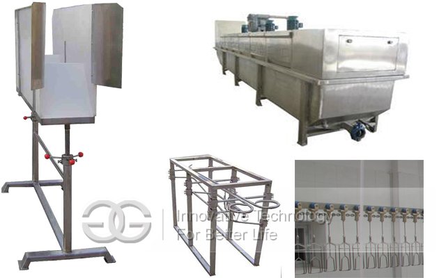 1000pcs/h Automatic Poultry Slaughtering Production Line