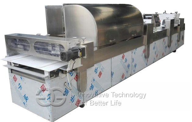 Commercial Automatic Peanut Brittle Making Machine With Air Condition CE Approved