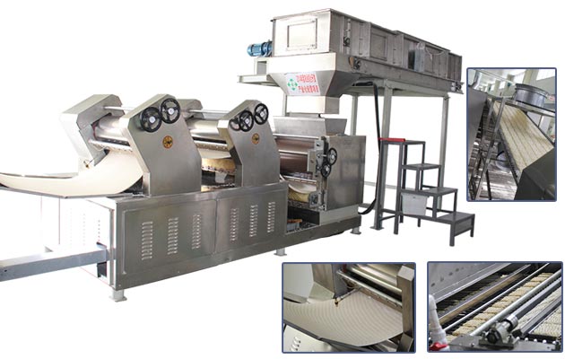 Large Capacity Fried Instant Noodle Processing Line