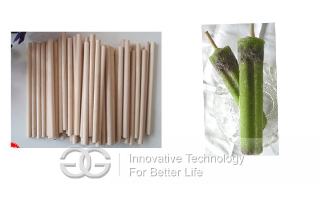 Automatic Wooden Round Ice Cream Stick Product Line