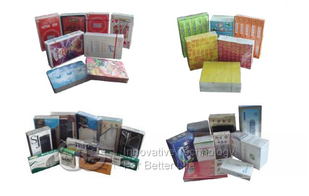 Automatic Cards Box Cellophane Wrapping Machine