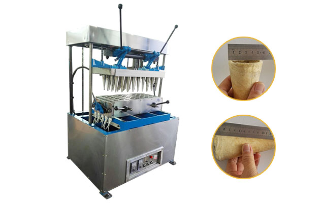 Pizza Cone Making Machine with 40 Moulds