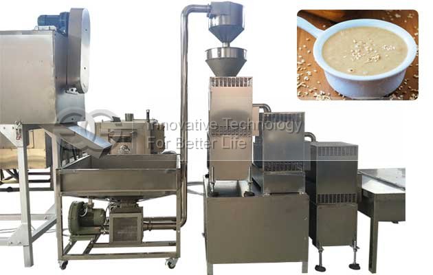 Hot Selling 300kg/h Sesame Tahini Production Line with Good Quality