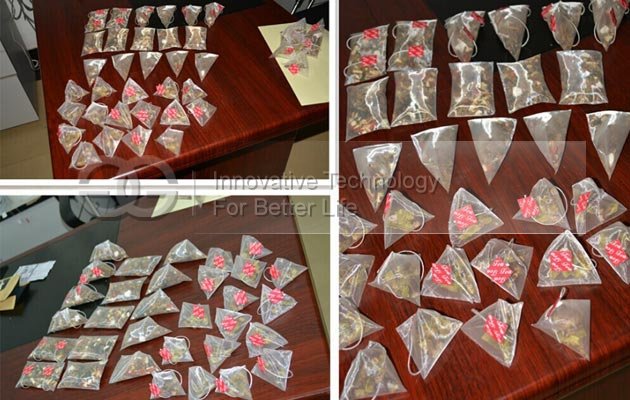 Packing Machine for Pyramid Tea Bag