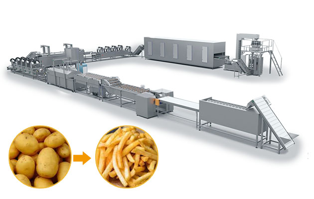 Frozen French Fries Production Line