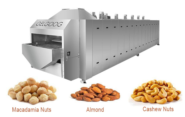 Commercial Macadamia Nuts Roaster Machine for Sale