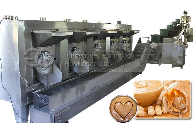 High Efficiency Peanut Butter Production line(500 kg/h）