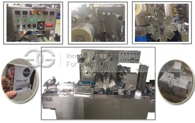 Automatic Tea Box Cellophane Overwrapping Machine