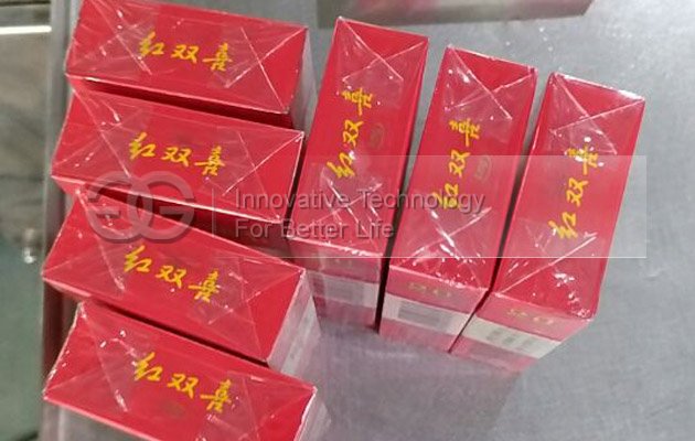 Transparent Film Wrapping Equipment for Cigarettes