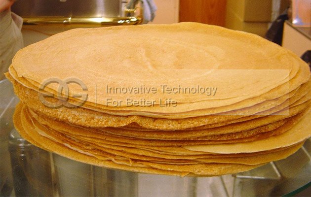 Roasted Duck Pancake Making Machine|Crepe Maker Machine