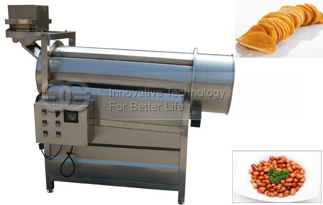 Single Drum Chips Flavoring Machine