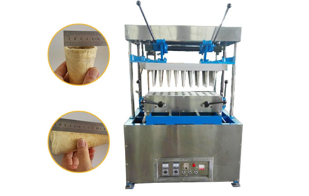 Pizza Cone Making Machine with 40 Moulds