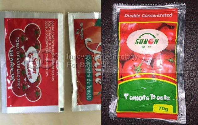 Automatic Tomato Ketchup Packing Machine