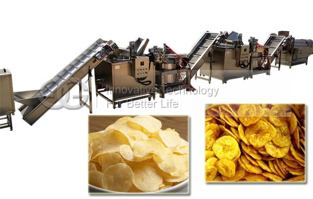 Automatic Plantain Chips Production Line