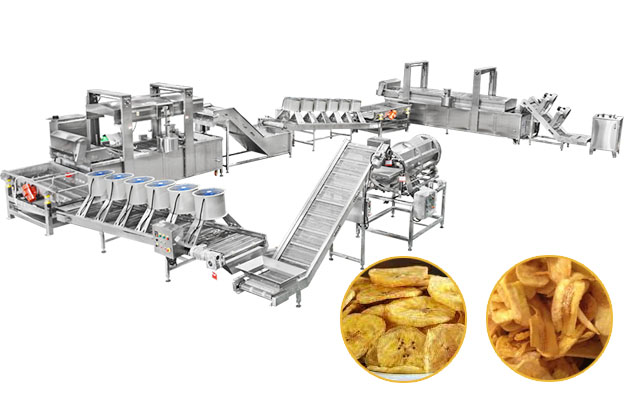 Automatic Plantain Chips Production Line