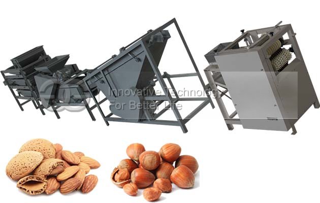 Hazelnut Shelling Machine Equipment