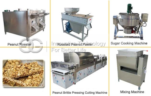 Automatic Peanut Brittle Making Machine