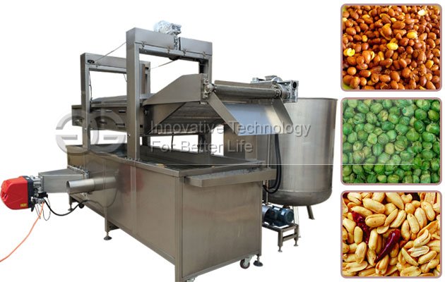 Continuous Peanut Frying Machine