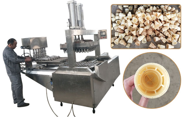 Automatic Wafer Ice Cream Cone Machine