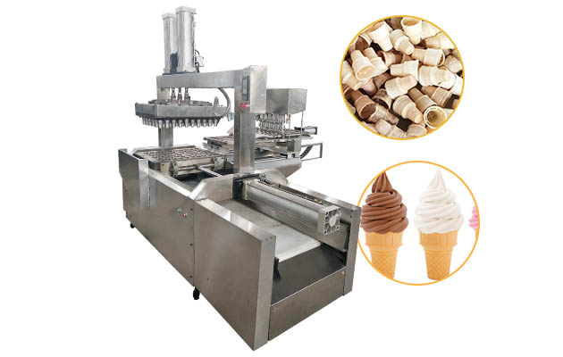 Automatic Sofy Ice Cream Wafer Cone Machine for Sale