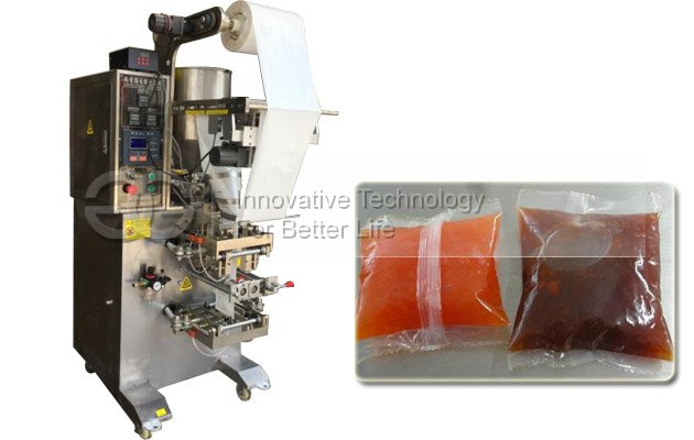 Back Seal Chili Sauce Packaging Machine