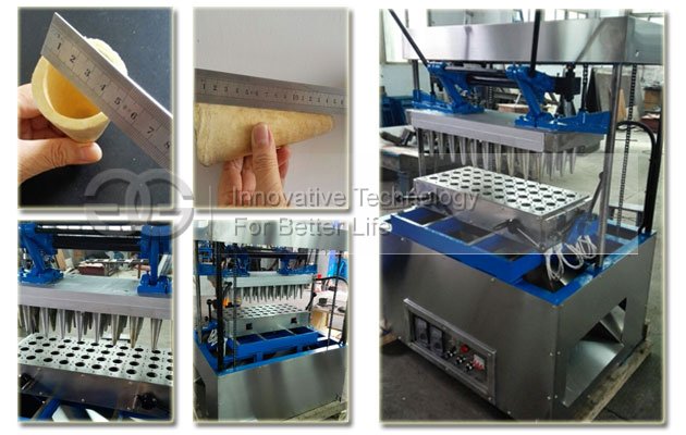 40 Mould Pizza Cone Making Machine