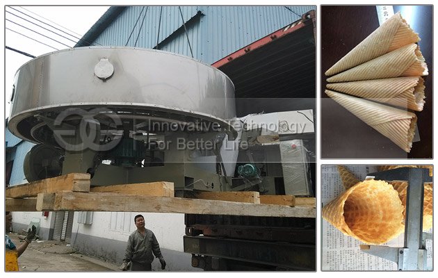 Industrial Sugar Cone Baking Machine