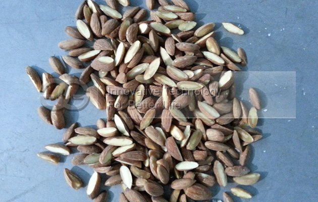 Slivering Machine for Almond