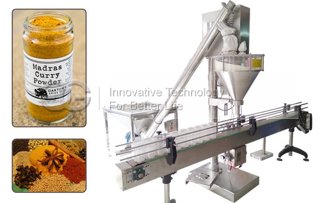 Bottle Powder Filling Machine